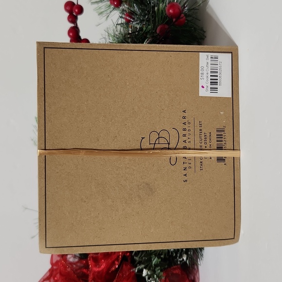 Santa Barbara Design Studio 6pc Stacked Star Cookie Christmas Tree Cutter Set - Picture 3 of 7